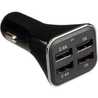 4 Way High Speed USB Car Charger