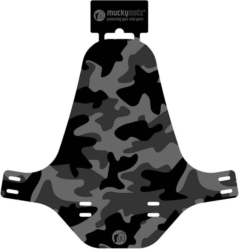 Halfords Mucky Nutz Face Fender, Camouflage Grey | Extra 8% off for BC Members