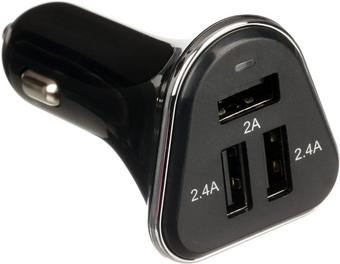 Hyper Tough Two-Way 12-Volt Dual USB Power Outlet, Black 