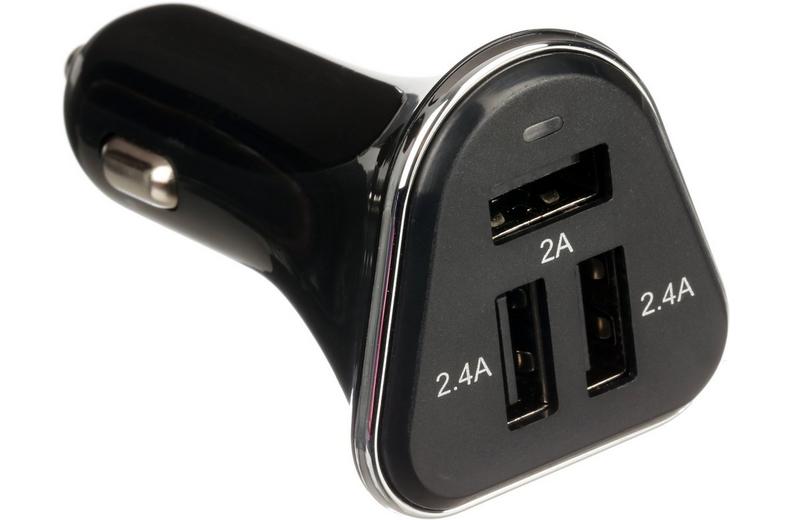 3 Way High Speed USB Car Charger 3 Way High Speed USB Car Charger