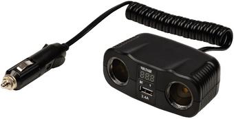 2 x 12V Power Sockets with USB