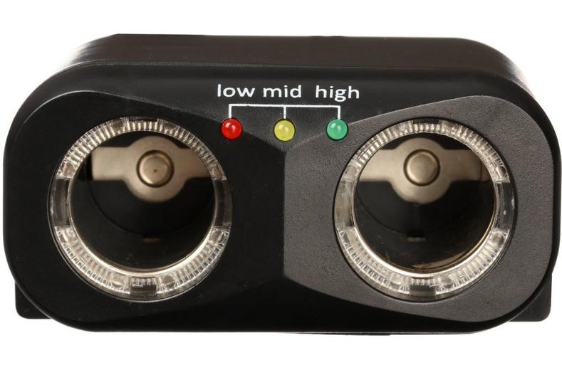 2x 12V Power Sockets 2x 12V Power Sockets