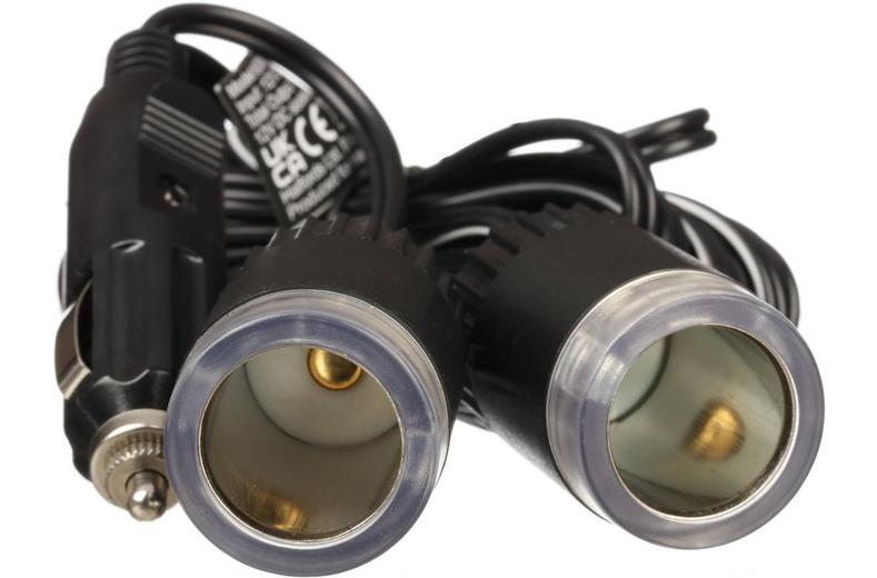 2× 12V Power Sockets 2× 12V Power Sockets