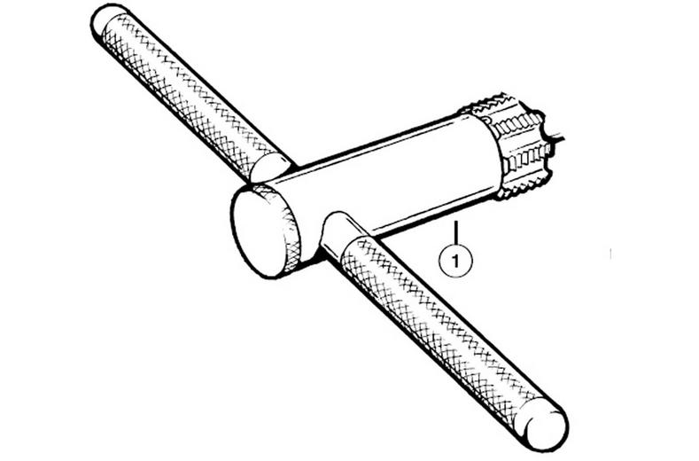 676 - Handle Weldment With Arbour For BTS-1 676 - Handle Weldment With Arbour For BTS-1