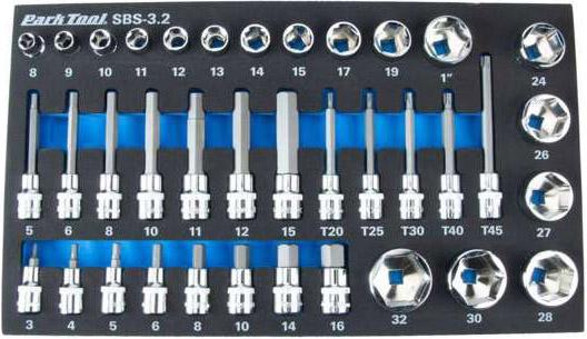 Park Tool SBS-3 - Socket and Bit Set