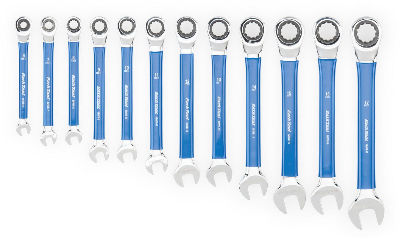 Halfords Park Tool MWR-SET - Ratcheting Metric Wrench Set 6mm-17mm | Extra 8% off for BC Members