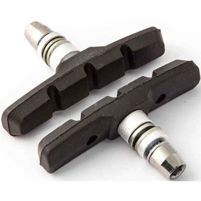 Bike Brake Pads Brake Shoes Pads Cable Guide Protector 70mm Bicycle V Brake Pad Set Work with Most Brake System 
