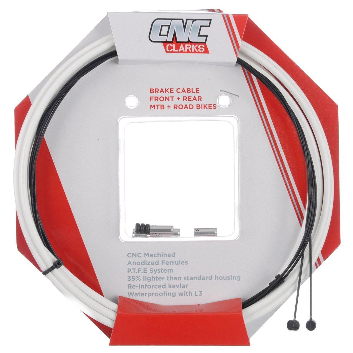 Clarks Zero-G Road Brake Cable Kit - White