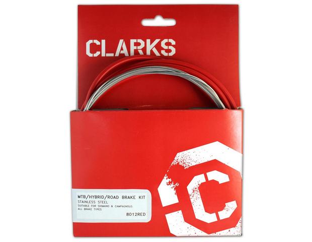 Clarks Road Bike Complete Inner Replacement Cable Set Silver 