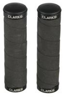 Halfords Clarks Lock-On Grips - Black | Extra 8% off for BC Members