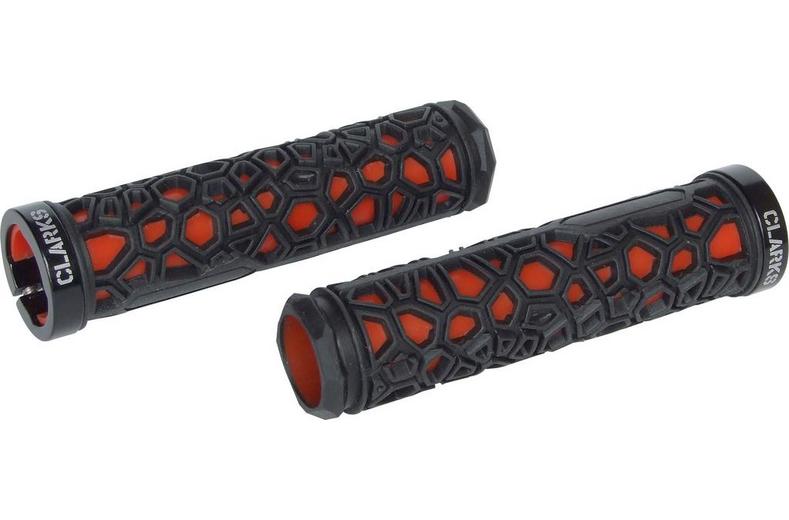 Clarks Birdcage Lock-On Handlebar Grips Clarks Birdcage Lock-On Handlebar Grips