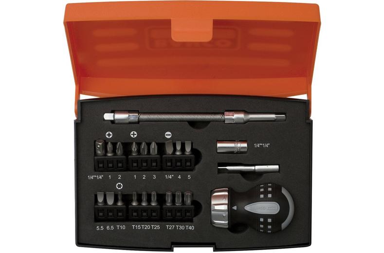 Bahco Stubby Ratcheting Screwdriver Set 22 Pieces Bahco Stubby Ratcheting Screwdriver Set 22 Pieces