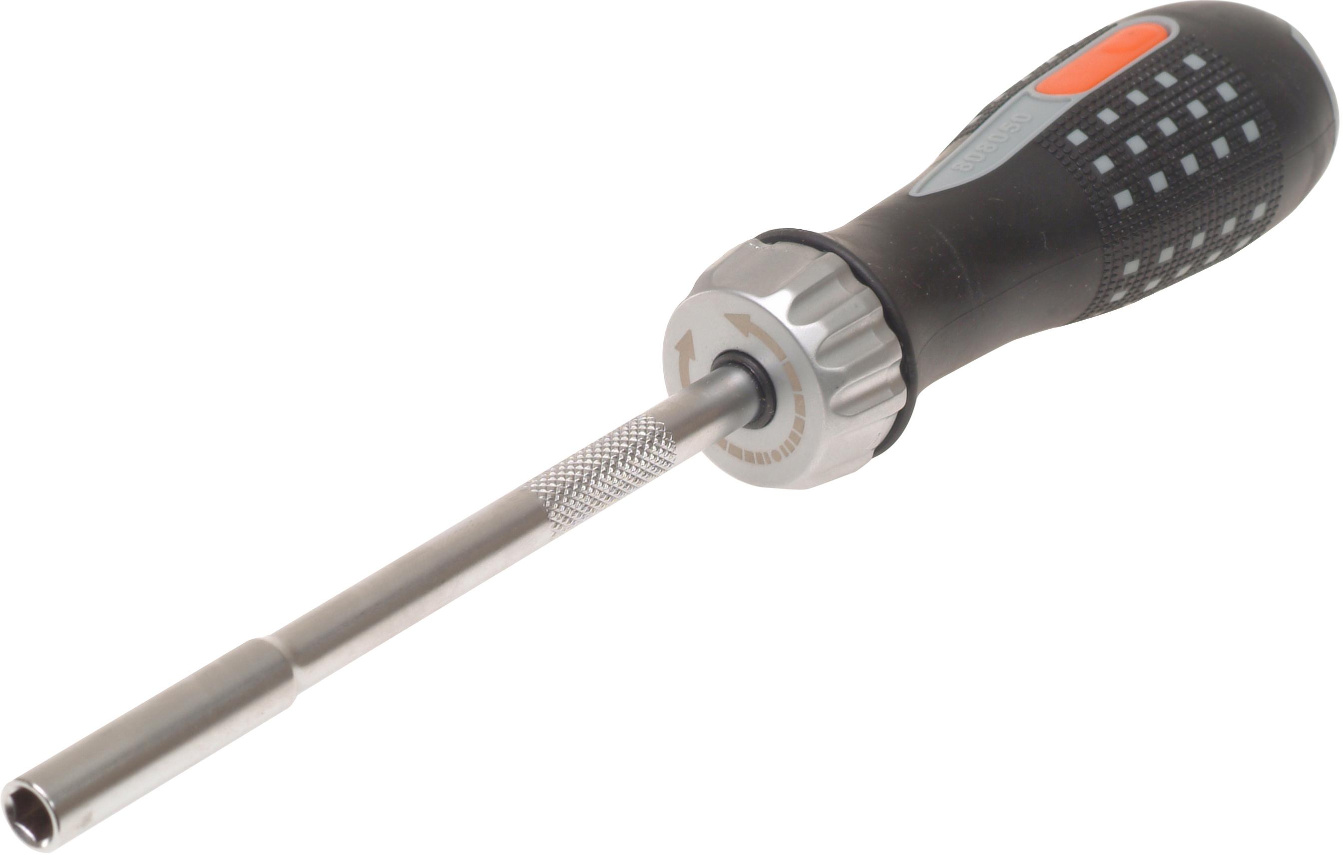 Bahco 808050 Ratchet S/Driver + 6 Bits