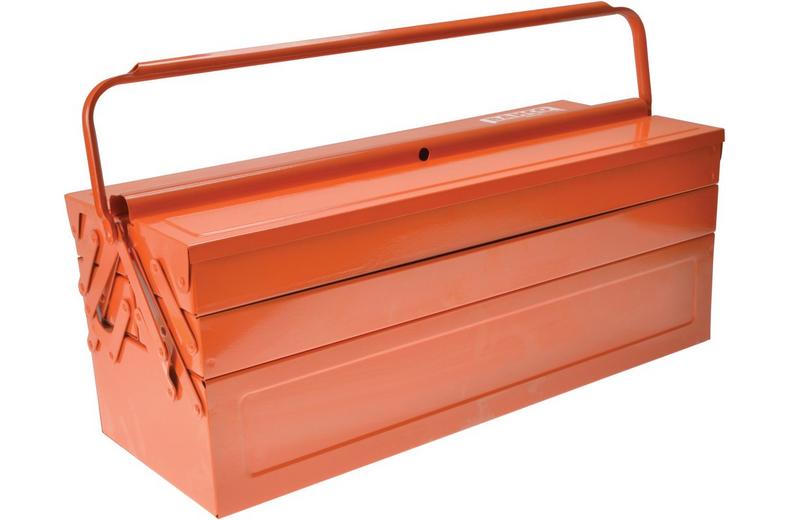 Bahco Orange Metal Cantilever Toolbox 22in Bahco Orange Metal Cantilever Toolbox 22in