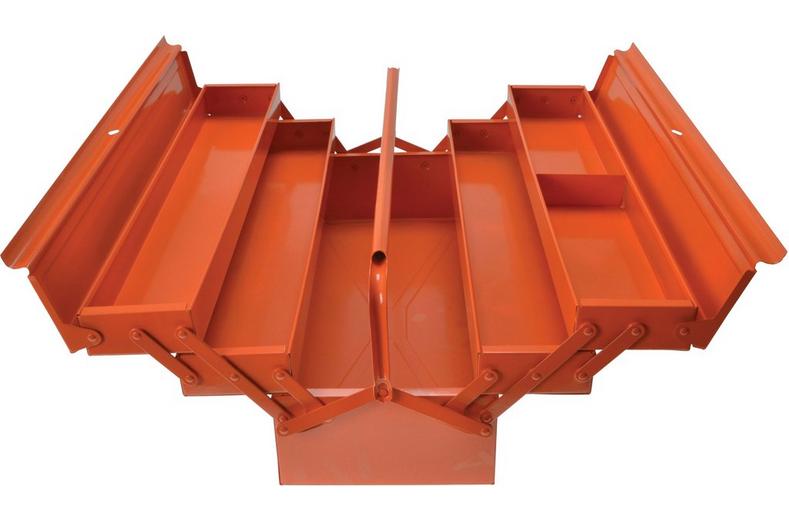 Bahco Orange Metal Cantilever Toolbox 22in Bahco Orange Metal Cantilever Toolbox 22in
