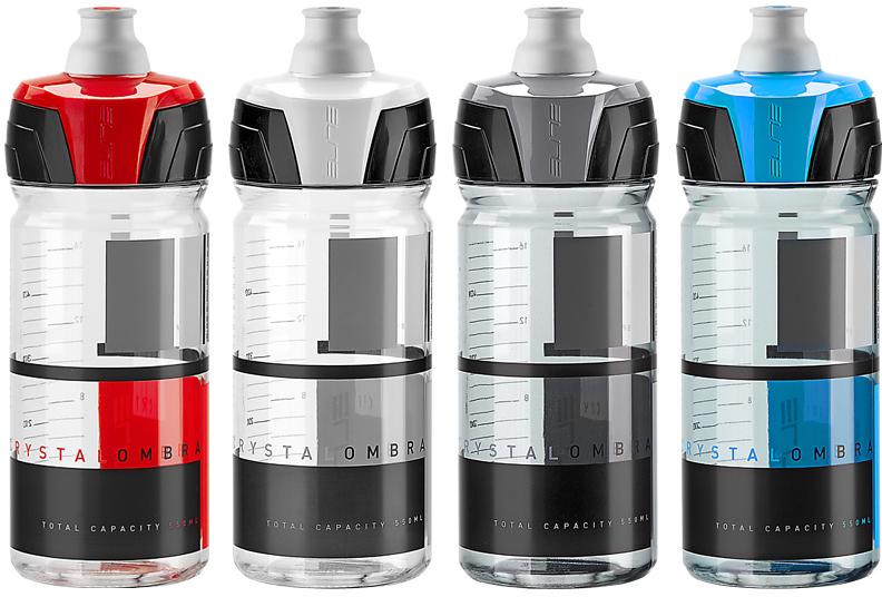 Elite Crystal Ombra Membrane Bike Water Bottle - 550ml