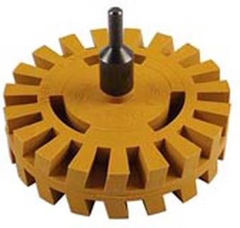 Laser Fluted Stripe Off Disc with Adaptor