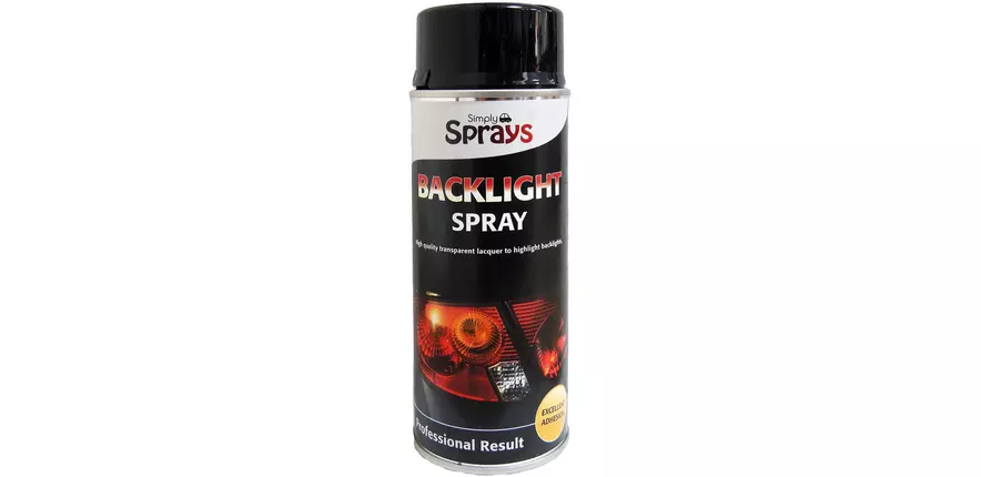 Simply Back Light Spray Black 400ml