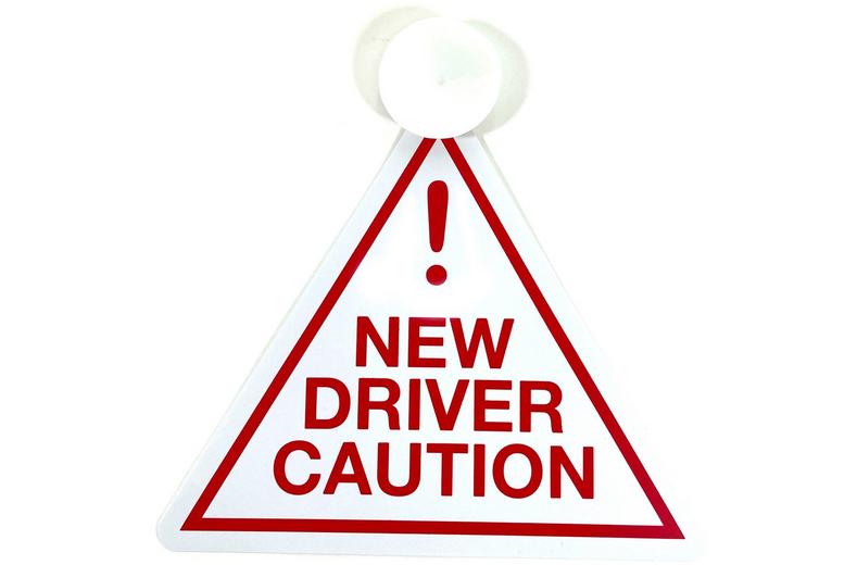 Halfords New Driver Sign Halfords New Driver Sign