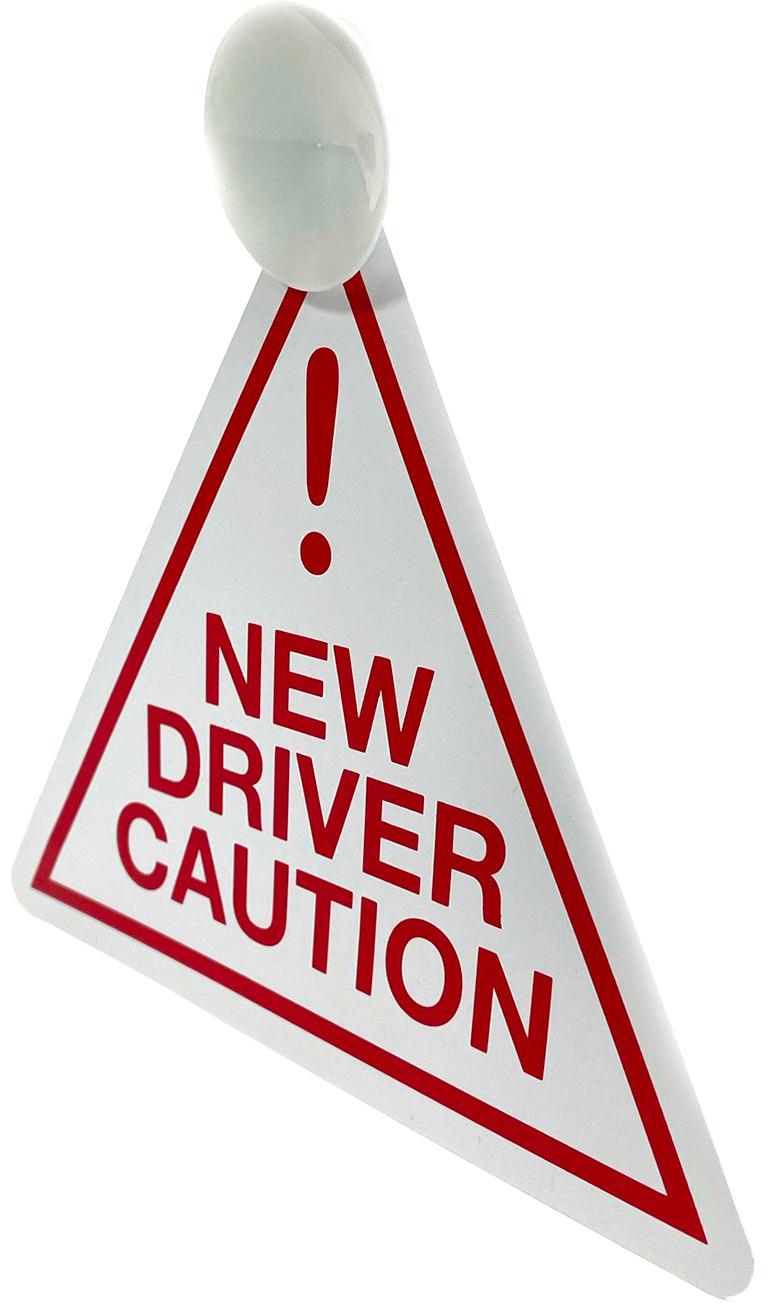 Halfords New Driver Sign