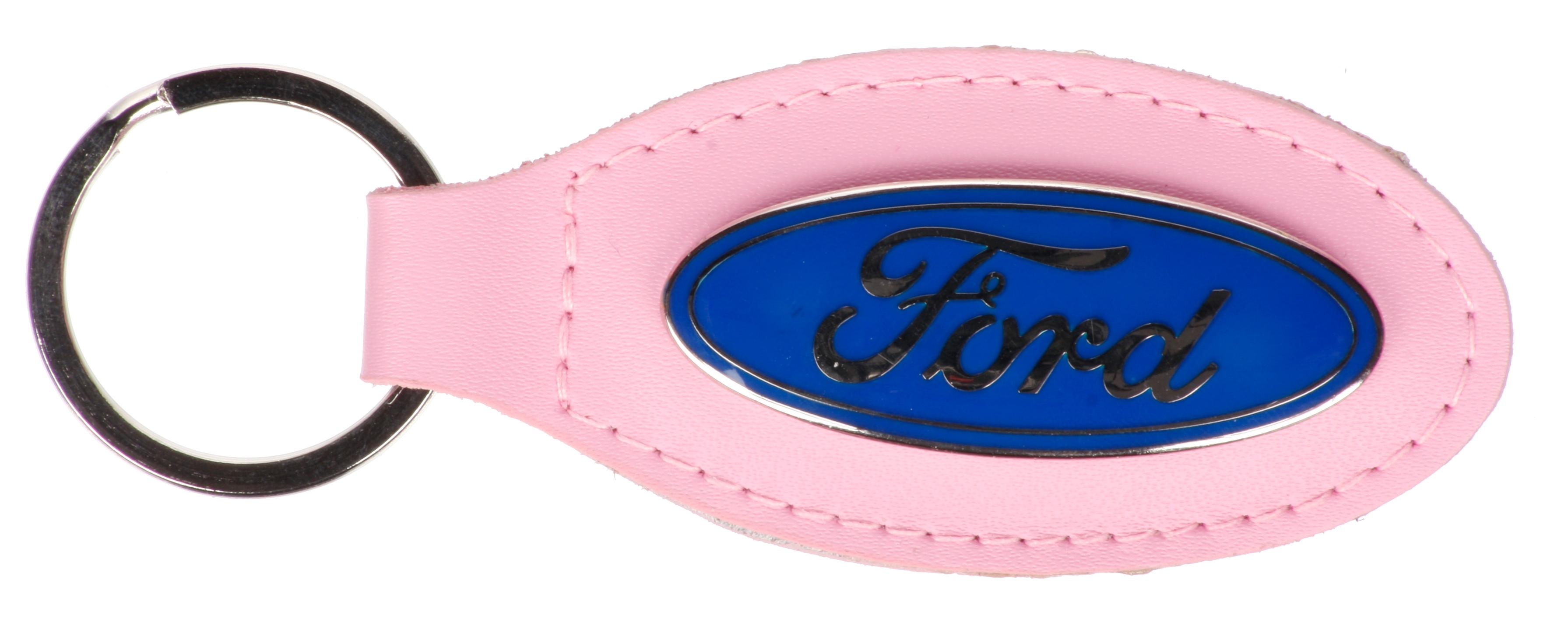 Richbrook Ford Pink Leather Keyring