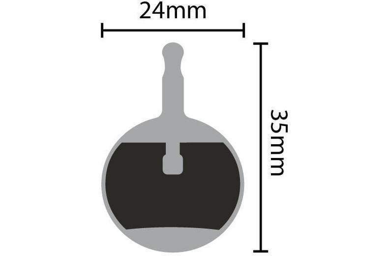 Clarks Organic Disc Brake Pads - Avid BB5 Clarks Organic Disc Brake Pads - Avid BB5
