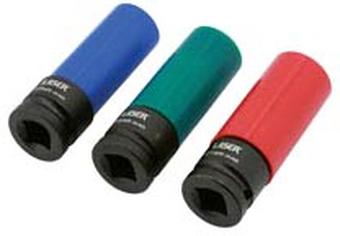 Laser Wheel Nut Set 3Pc