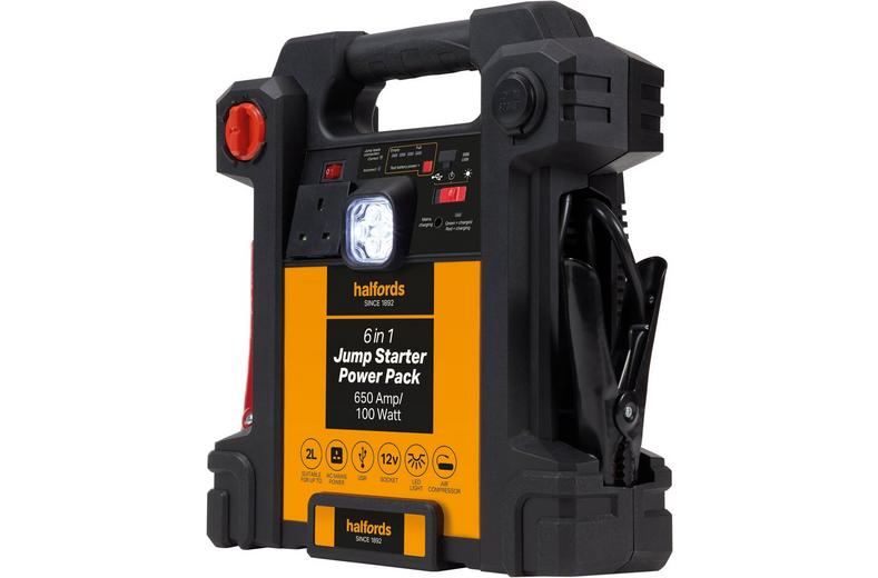 Halfords 6-in-1 Jump Starter Power Pack Halfords 6-in-1 Jump Starter Power Pack