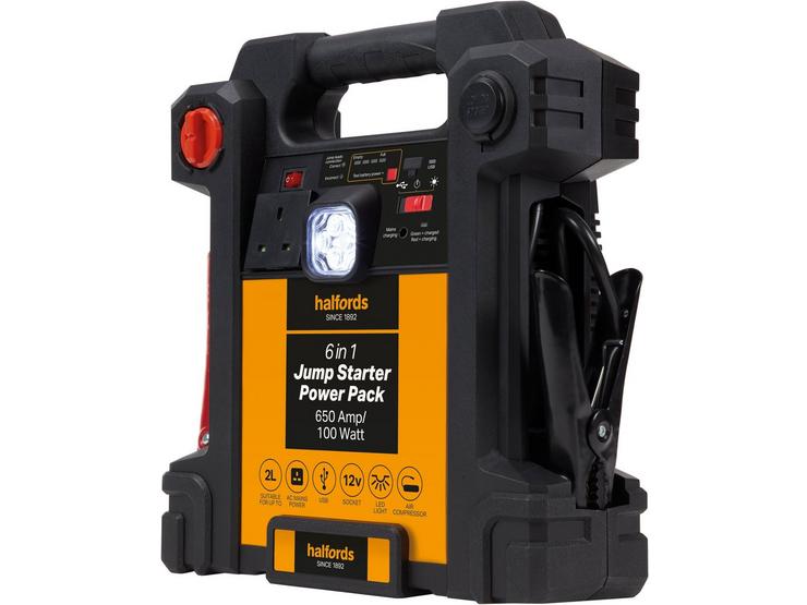 Halfords 6-in-1 Jump Starter Power Pack