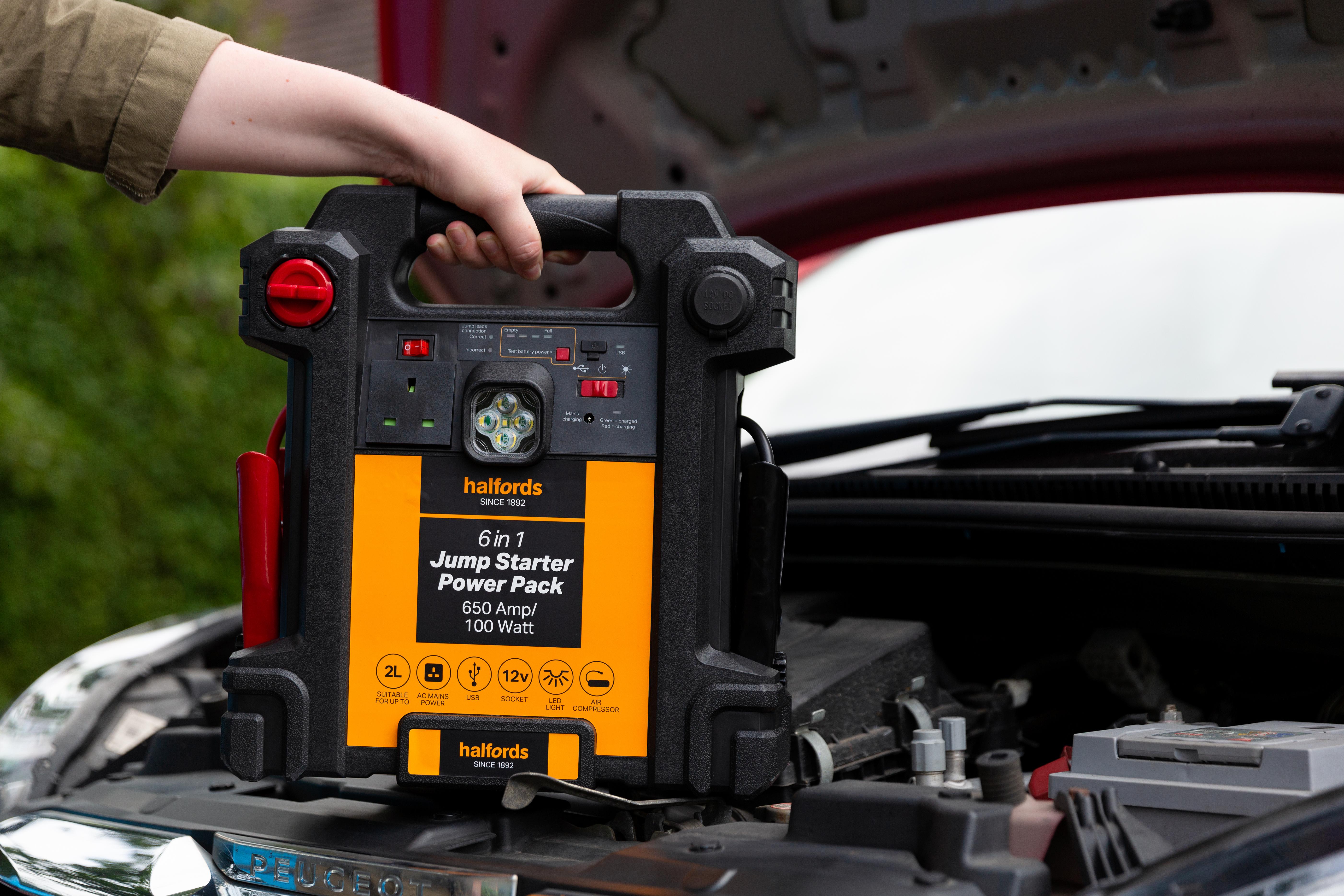 Halfords 6-in-1 Jump Starter Power Pack