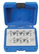 Locking Wheel Nut Key Set Vauxhall/Opel 7 Pc Halfords UK