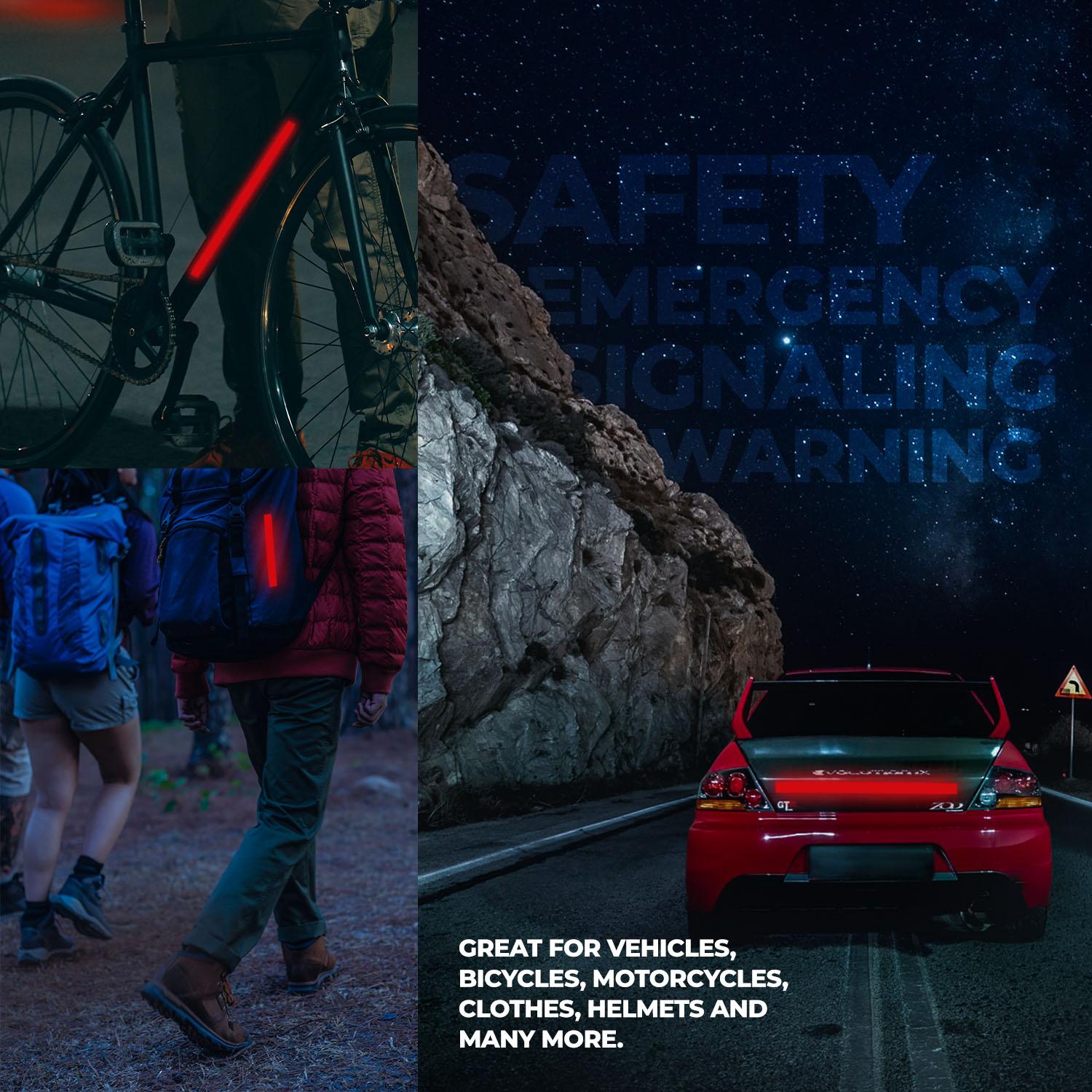 Summit Safety Reflective Tape 1530mm x 19mm - Red