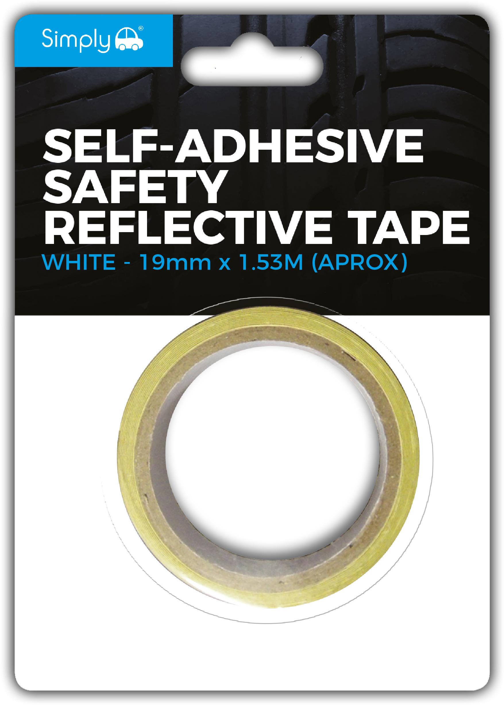 Summit Safety Reflective Tape 1530mm x 19mm - White