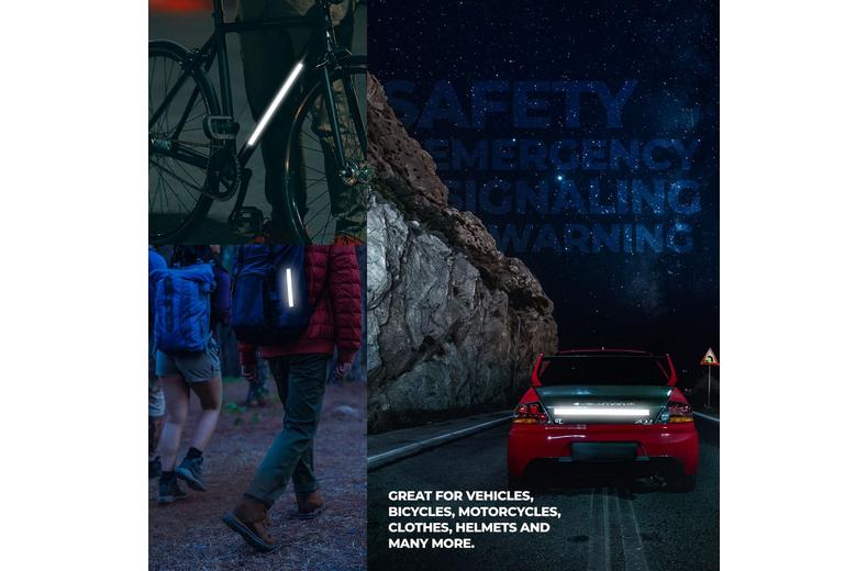 Summit Safety Reflective Tape 1530mm x 19mm - White Summit Safety Reflective Tape 1530mm x 19mm - White