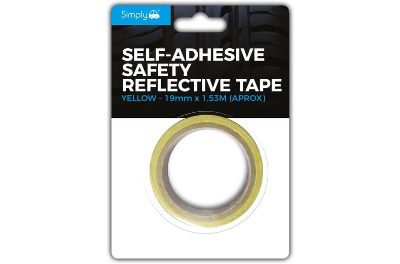 Summit Safety Reflective Tape 1530mm x 19mm - Yellow Summit Safety Reflective Tape 1530mm x 19mm - Yellow