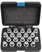 Locking Wheel Nut Key Set 20Pc Volkswagen/Porsche Halfords UK
