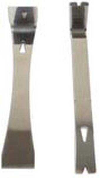 Laser Pry Bar Set 2pc - Stainless Steel