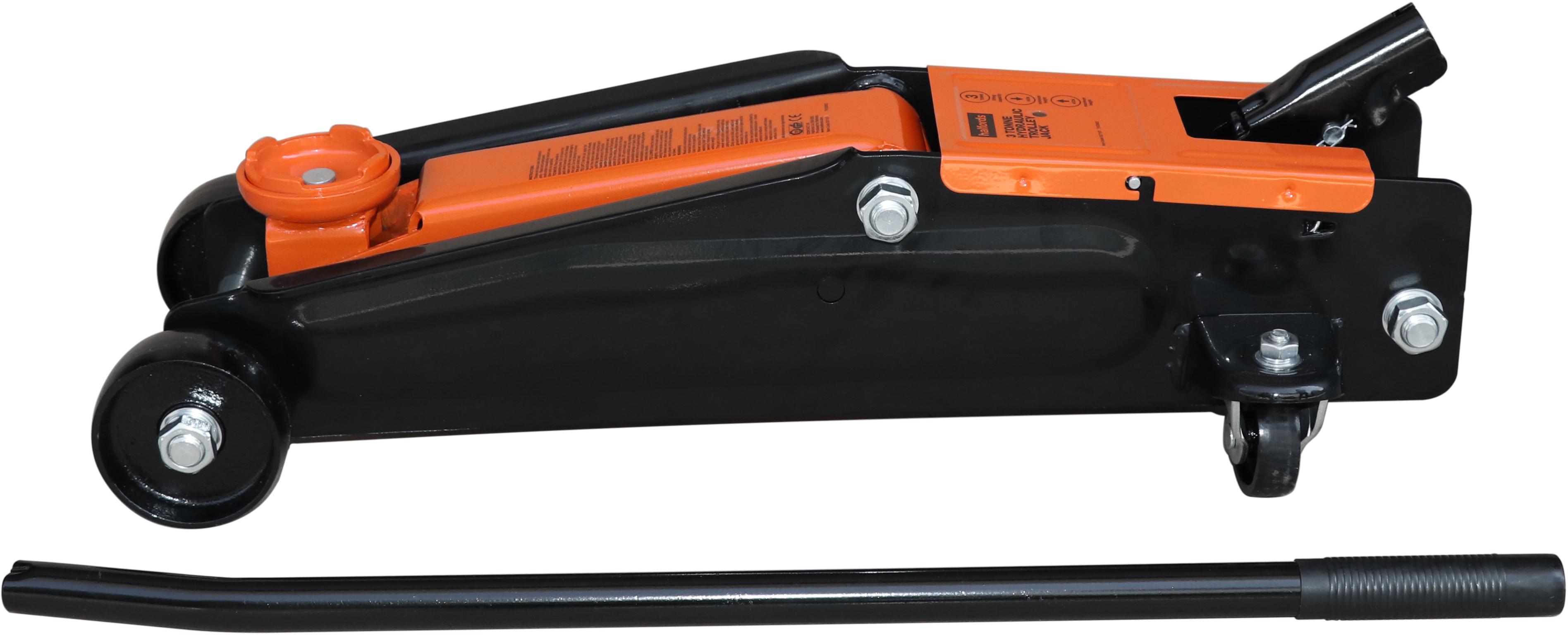 Halfords 3 Tonne Hydraulic Trolley Jack