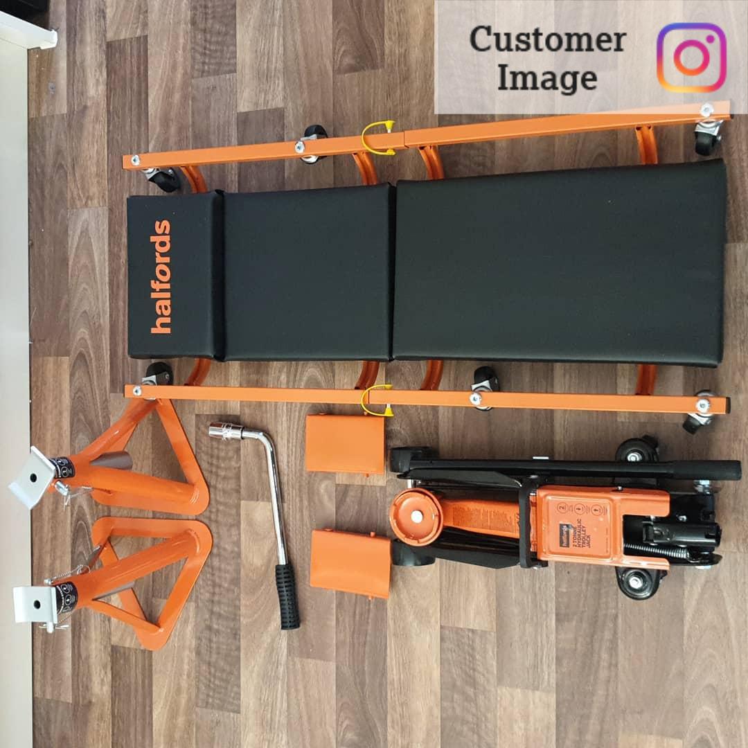 Halfords 5 Piece Lifting Kit