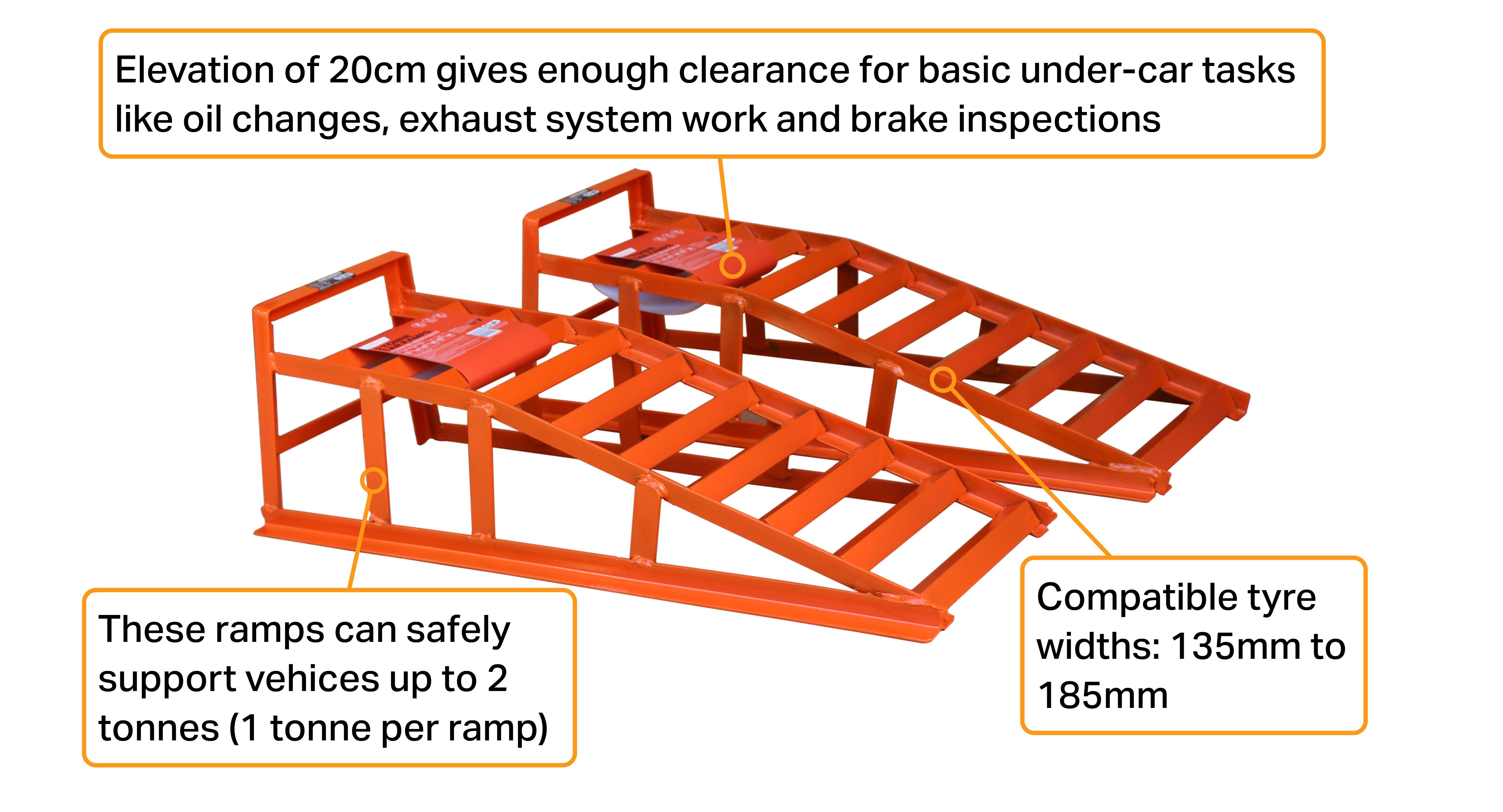 Halfords 2 Tonne Car Ramps