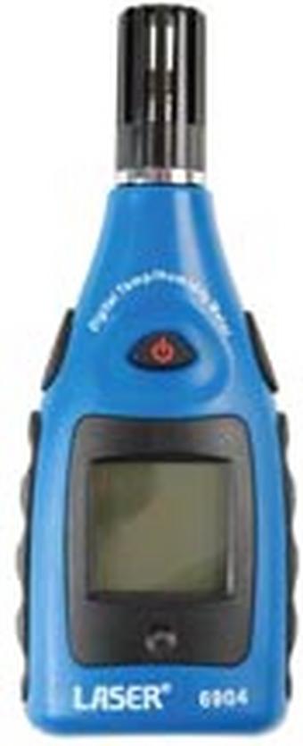 Laser Temperature /Humidity Level Meter