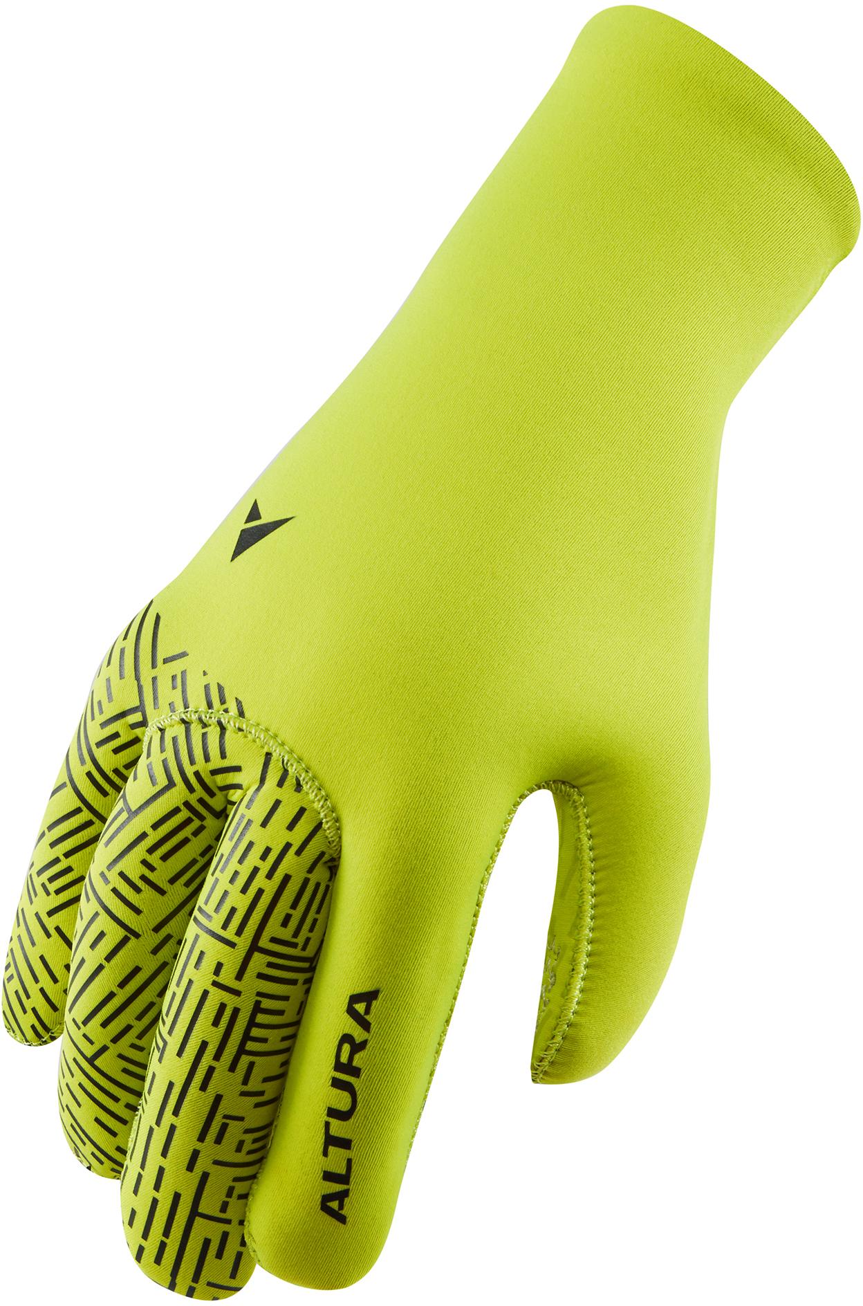 Altura Thermostretch Windproof Gloves Lime Xs