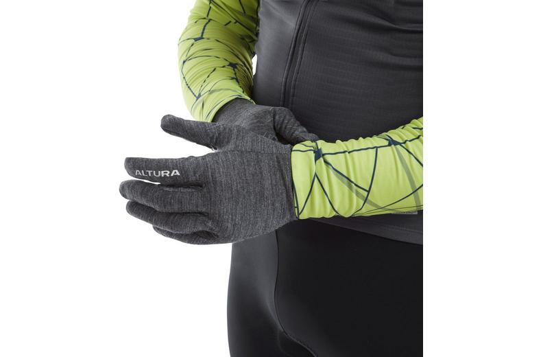 Altura Merino Liner Gloves Grey Altura Merino Liner Gloves Grey
