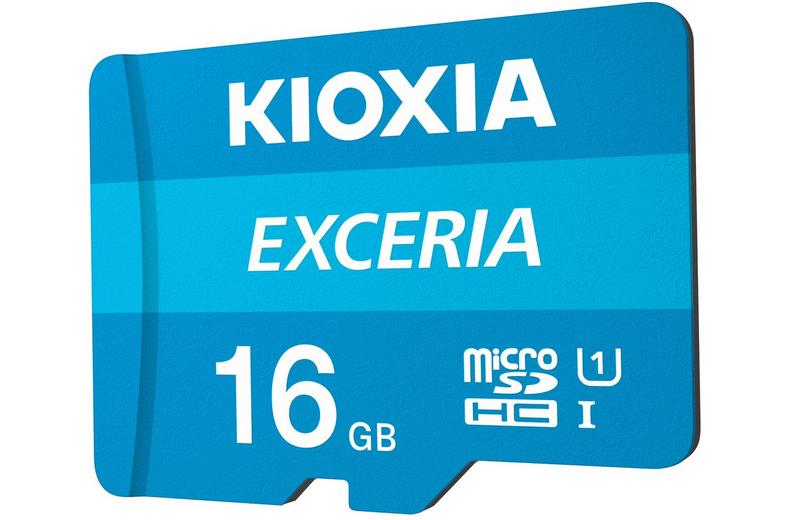 Kioxia 16GB Exceria U1 Class 10 Micro SD Card Kioxia 16GB Exceria U1 Class 10 Micro SD Card