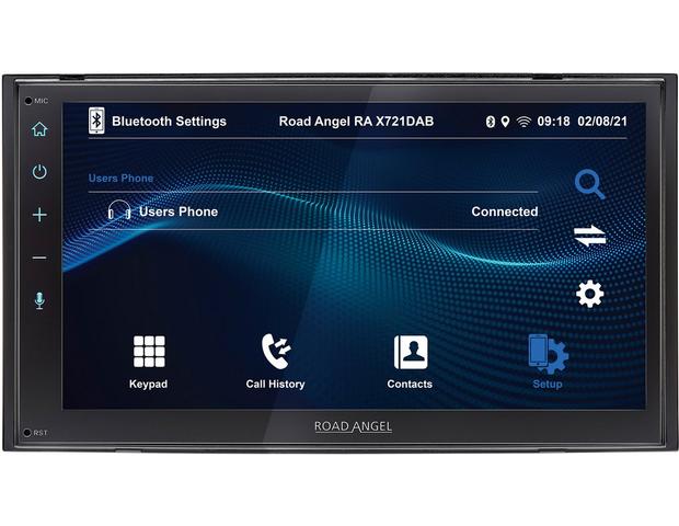Road Angel RA-X721DAB Car Stereo with Apple CarPlay & Android Auto