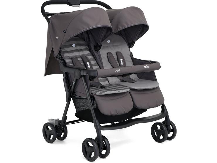 Joie Aire Twin Stroller- Dark Pewter