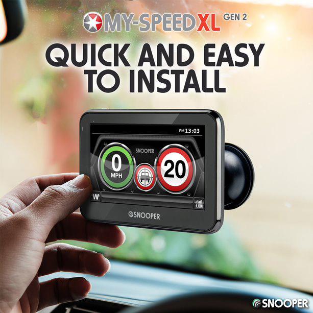 Snooper MY-SPEED XL-G2 5'' EU Speed Camera Detector