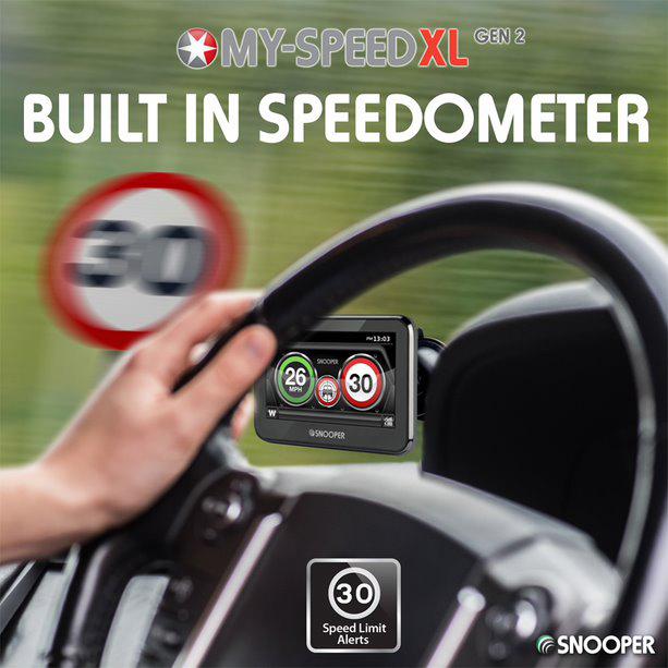 Snooper MY-SPEED XL-G2 5'' EU Speed Camera Detector