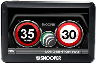 Snooper My-SPEED DVR G3 5" 1080p Full HD Dash Cam, GPS, EU Speed Limits and Camera Alerts Detector