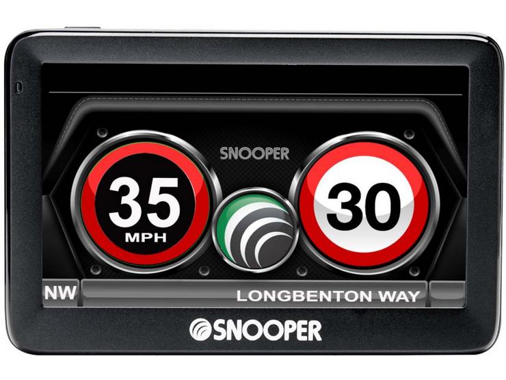 Snooper My-SPEED DVR G3 5" 1080p Full HD Dash Cam, GPS, EU Speed Limits and Camera Alerts Detector